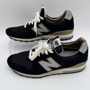 New Balance 996 ML996EK 30th Anniversary US 12 Black Gold USA Made Sneakers EUC*